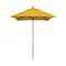 California Umbrella 6' Grove Series Wood Pole Hardwood Ribs Sunbrella Sunflower Yellow 194061338247 - alternate 1